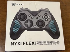 NYXI Flexi Wireless PC Gaming Controller, 1000Hz Polling Rate Hall Effect Joysti