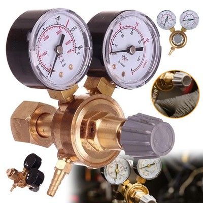 Druckminderer CO2 Argon MIG MAG WIG Schutzgas Schweiß Gas Druckregler 0-300 bar