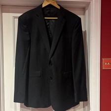 Cerruti 1881 Men's Suit Black 44 in Chest. 36 in Waist, 31.5 Leg