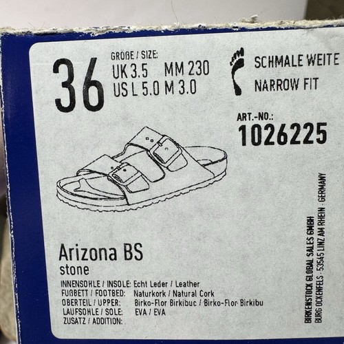 BIRKENSTOCK Women’s Arizona Shearling Microfiber Sandals Size 36 US 5 Narrow WT - Picture 8 of 8