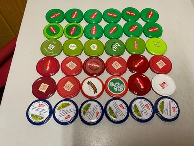 36 verschiedene Ersatzdeckel für Gläser Marmeladengläser Twist off Deckel TO66 - Bild 1 von 2