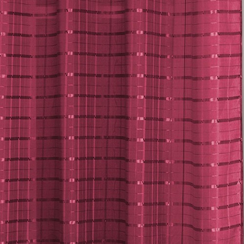 RT Designers Collection Wanda Box Voile One Grommet Panel 54" x 90" Burgundy - 第 5/5 張圖片