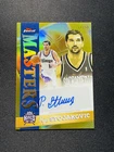 2025-26 Topps Finest Masters Auto Peja Stojakovic #MA-PS Gold 13/50 Kings XV44