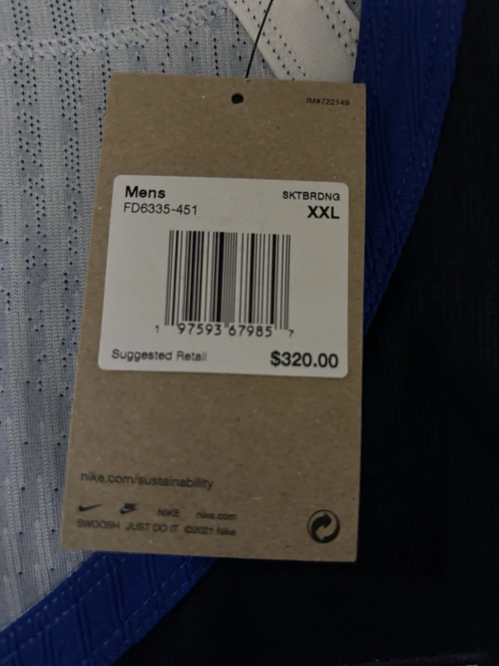 美国队奥林匹克球衣耐克,巴黎,Nyjah Huston 2xl — 第 4/4 张图片