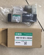 NEW CKD 4KB119-00-L Solenoid Valve DC24V cm