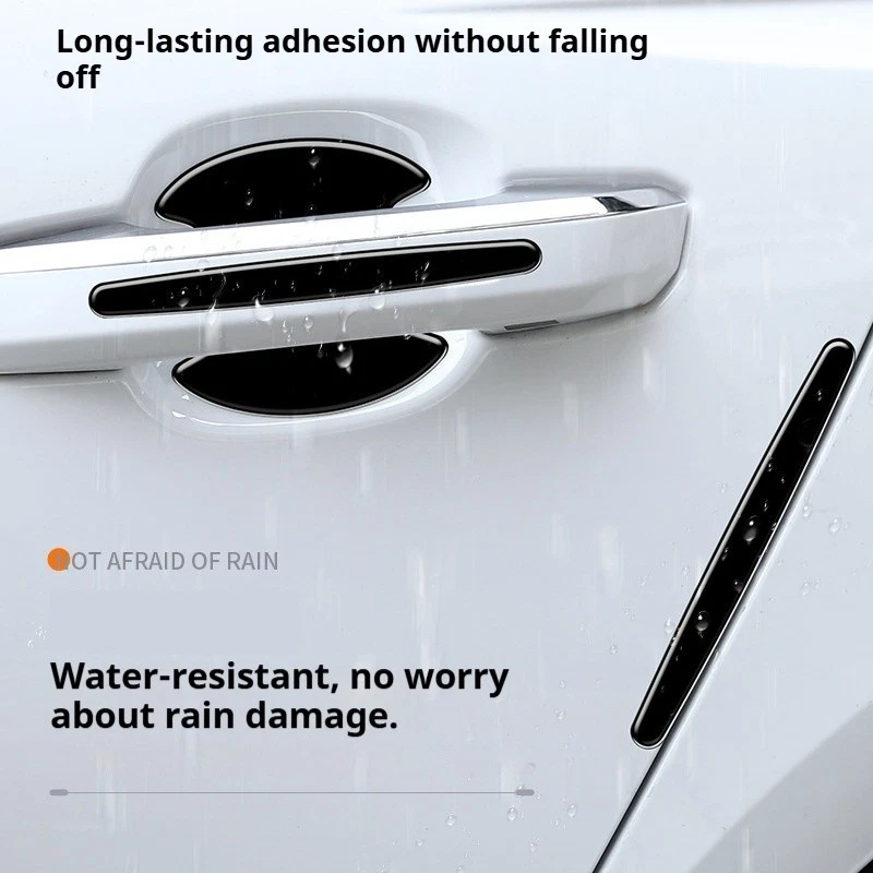 8PCS Invisible Car Door Handle Bowl Anti-Scratch Protector Sticker For Toyota Foto 3 de 4