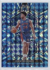 2023-24 Panini Mosaic Reactive Blue Mosaic Prizm Quentin Grimes #37 17gb