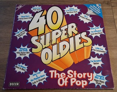 40 SUPER OLDIES   -   2 Langspielplatten