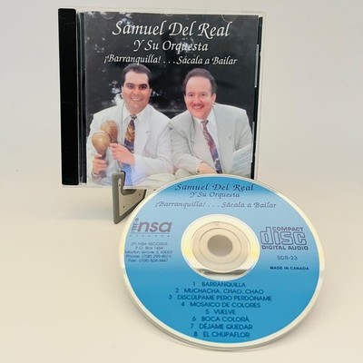 Samuel Del Real Y Su Orquesta   ¡Barranquilla! Sácala a Bailar SDR-123 RARE OOP