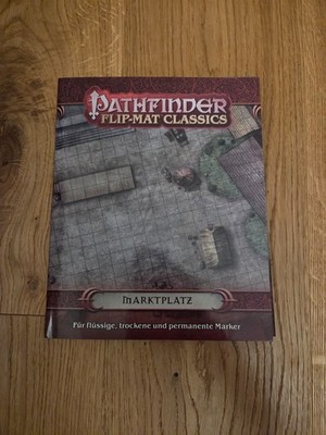 Pathfinder 1e - Flip-Mat Classics - Marktplatz - deutsch 