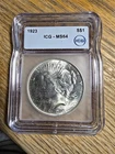 1923 Peace Silver Dollar MS64 ICG