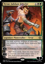 Tyvar, Jubilant Brawler - Foil - Phyrexia: All Will Be One #218