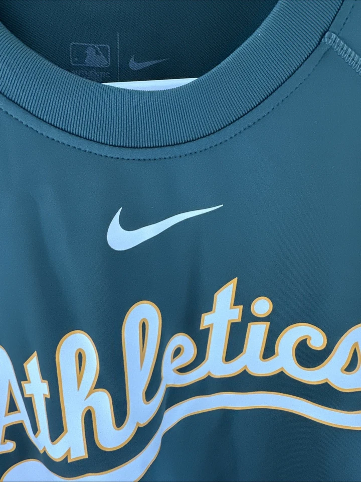 Hombre Atletismo Nike Colección Auténtica Game Time Raglán Manga Larga T XL Foto 4 de 4