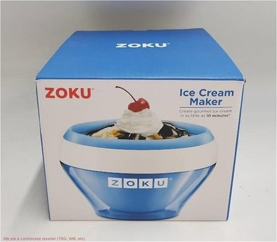 ZOKU Ice Cream Maker, Compact Make And Serve Bowl