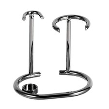 Grandslam Shaving Razor and Brush Stand Universal Holder for Safety gunmetal1