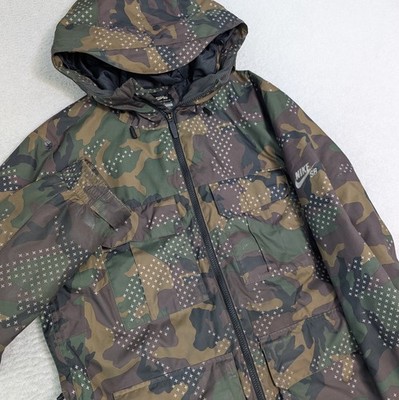 Nike Sb Winter Jacket Nike Camo SB Empire Jacket Mens Medium Full