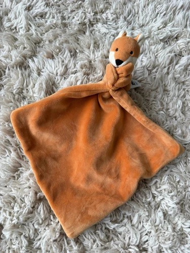 Jellycat Fox Security Blanket Plush velour Comforter Baby Toy CE UKCA marked