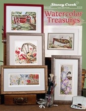 Stoney Creek Collection Cross Stitch Pattern - Book 488 - Watercolor Treasures