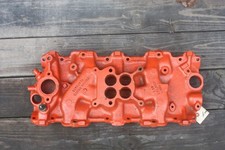 1958-1961 Chevrolet 348 Intake Manifold 3732757 Impala Cast Iron 4bbl Barrel Brl