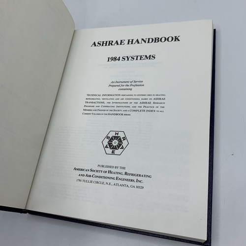 ASHRAE HANDBOOK 1984 SYSTEMS Hardcover HVAC Furnace & Air Conditioning - Picture 5 of 5