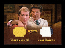 2025 RITTENHOUSE CHEERS WOODY BOYD SAM MALONE DUAL RELIC HARRELSON TED DANSON