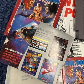 Tag Team Wrestling HANGTAB (Nintendo NES) Complete in Box CIB Bonus Items