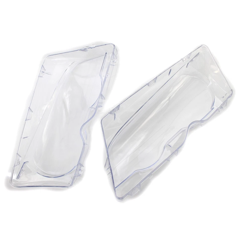 1 Pair Front Headlight Lens Cover Clear for 1999-2003 BMW E46 2DR / 2001-2006 M3 Foto 4 de 4