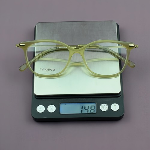 Monturas retro de titanio + acetato para gafas hombres mujeres monturas para gafas lectura leer - Imagen 11 de 41