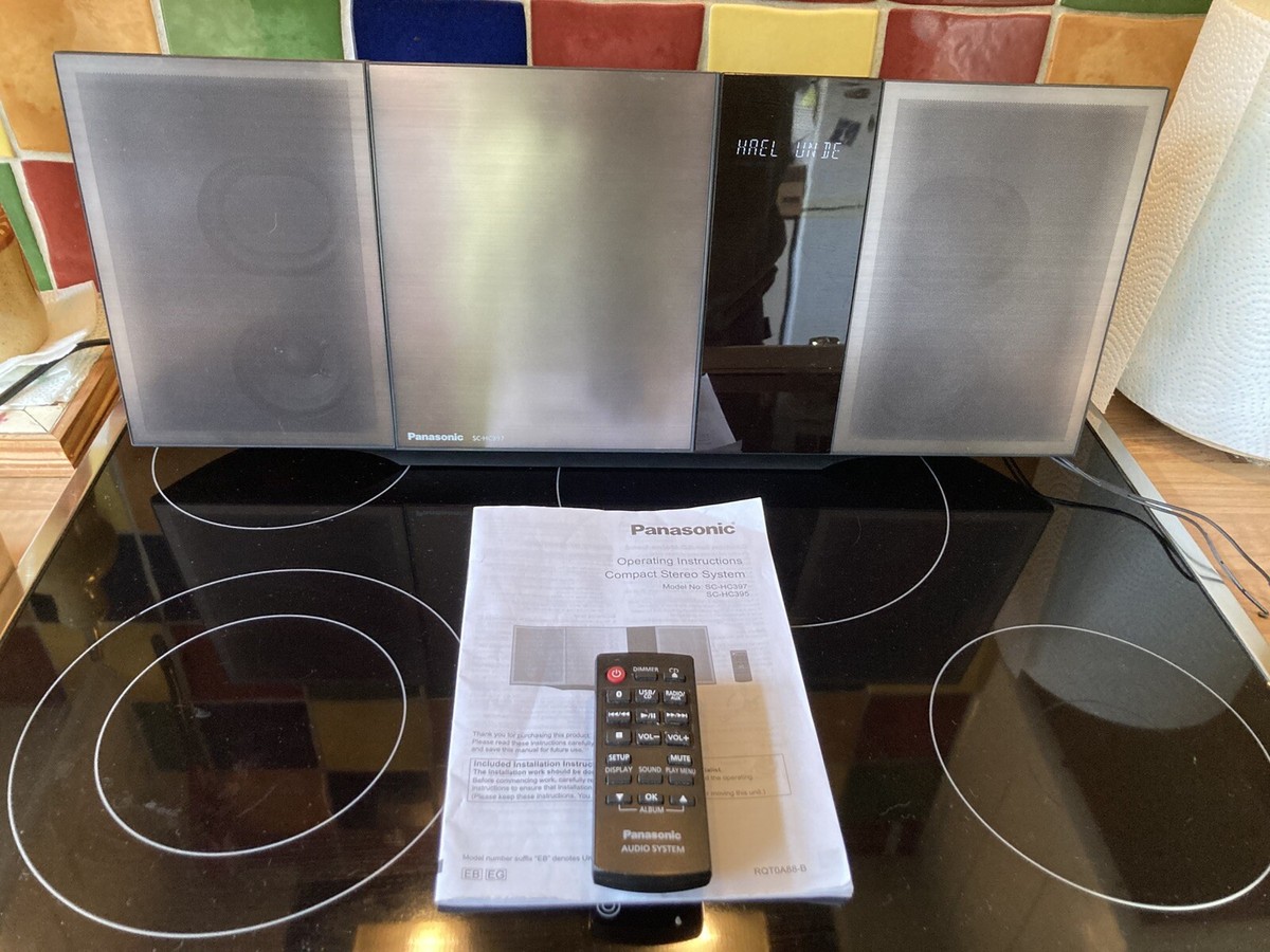 Panasonic SC-HC397 Flat Panel Hi-Fi System