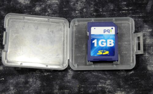 1GB Secure Digital Camera Memory Card pq1 with protective case - Picture 1 of 3