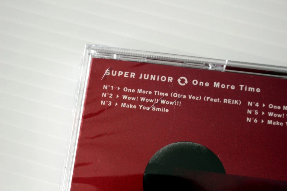 SET x12 Super Junior Japan CD One more time I wanna dance Ride me NO PHOTOCARD Foto 4 de 4