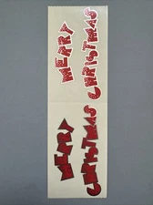 Mrs. Grossman's Stickers | MERRY CHRISTMAS | Retired ‘96 Creative Memories