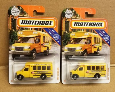 matchbox gmc school bus