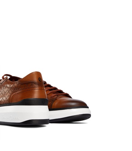 Men's Cuadra Genuine Leather Sneakers, 8 US - Picture 2 of 5