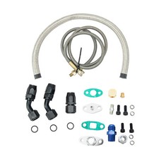 Oil Feed Oil Return Drain Line Hose On T3 T4 T66 T70 T04E Turbo Turbocharger NEW