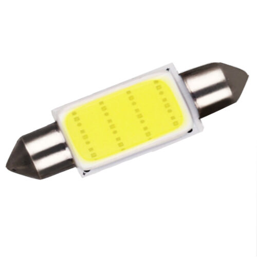 2pcs White COB 39mm Festoon LED Interior Dome Reading Light Car Xenon Lamp Bulbs - Picture 12 of 12