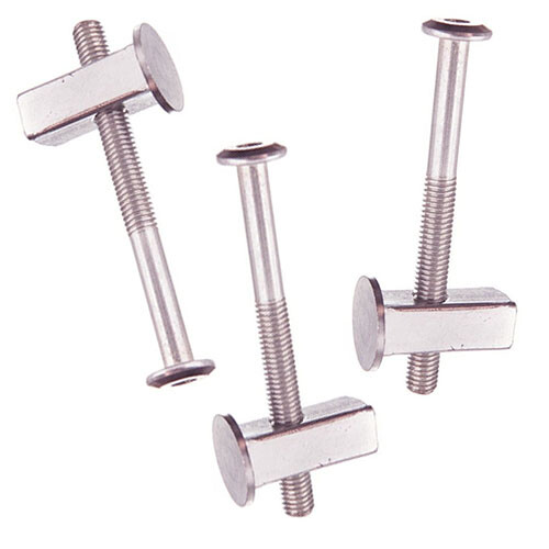 Bed Bolts HEAVY DUTY M8/8mm /Replacement/Fixing Kits Square end/Block Nuts - Picture 3 of 13