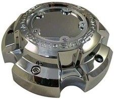 New Ultra Motorsports 5 Lug Chrome Wheel Center Hub Cap C800802 A89-9855 Bolt
