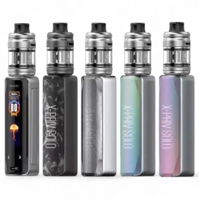 Smok X-Priv Solo Kit E-Cigarette Vape 80W Mod E-Cig Device