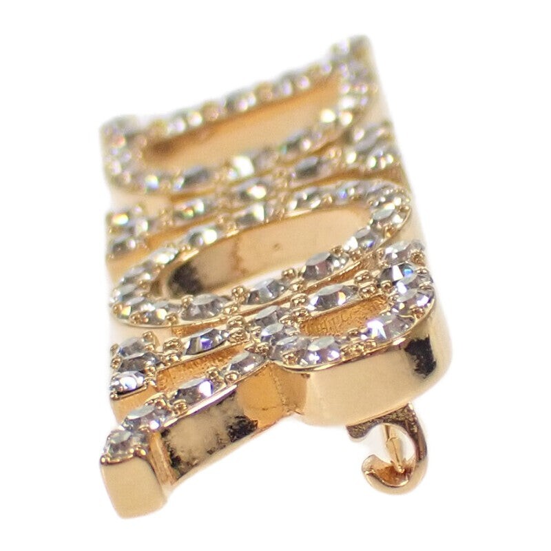 人気急上昇【Dior】DIO(R)EVOLUTION ☆ブローチ・クリスタル♪ Dior Dio(r)evolution Brooch Antique Gold Finish Metal