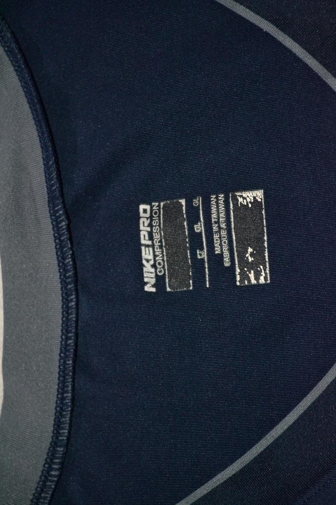 47270a Nike Pro Athletic Football Shirt Padded Rib Cage Area Large