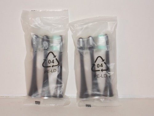 NEW Genuine Aquasonic Black Series 6 (Six) Replacement Toothbrush Heads OEM - Picture 2 of 12