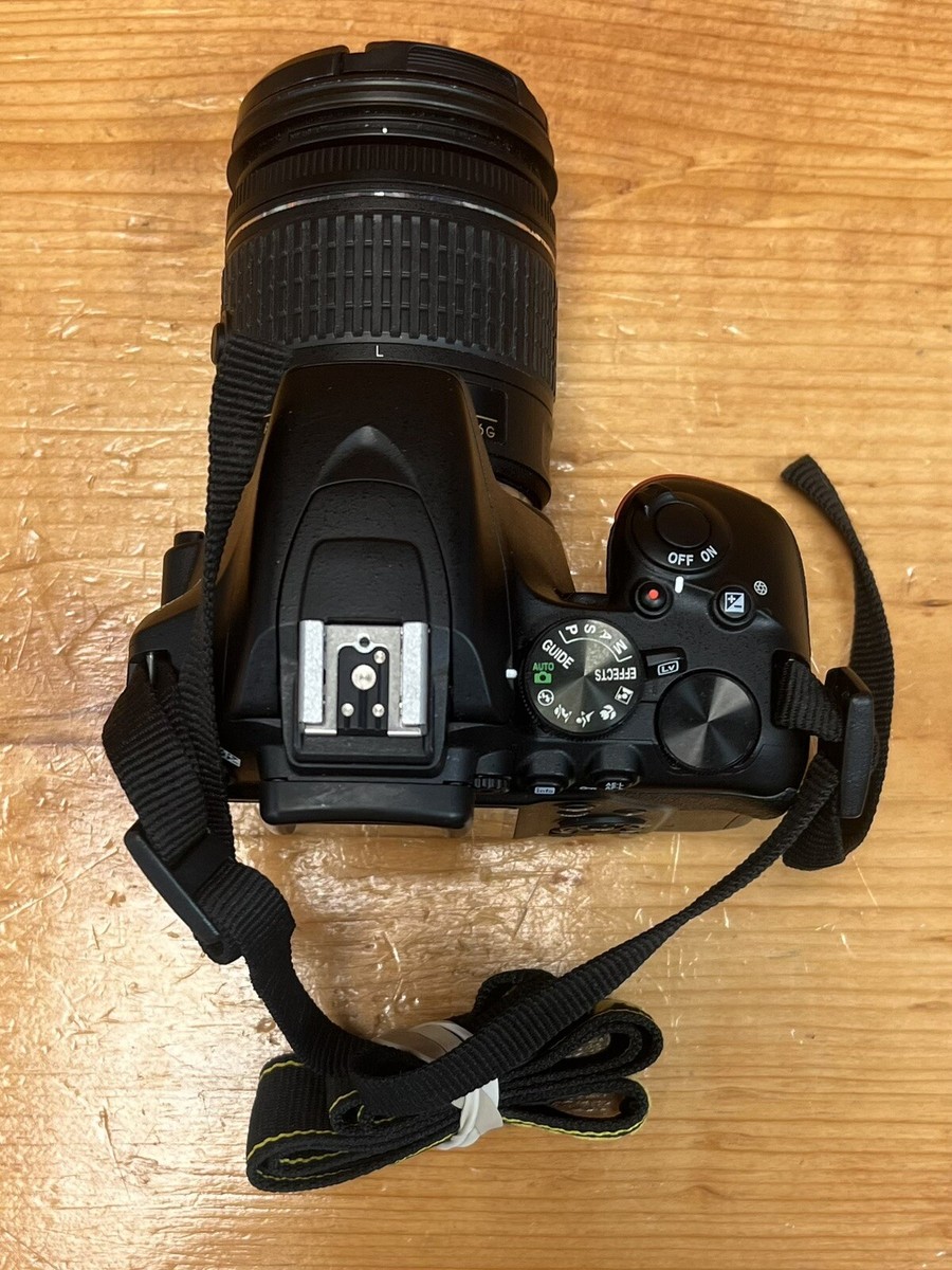 Nikon D3500 W/ AF-P DX NIKKOR 18-55mm f/3.5-5.6G VR Black Nikon D3500 W/ AF-P DX NIKKOR 18-55mm f/3.5-5.6G VR Black