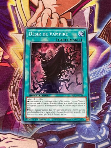 Yu-Gi-Oh! [SD] Désir de Vampire SGX3-FRC18 1st - Picture 1 of 1