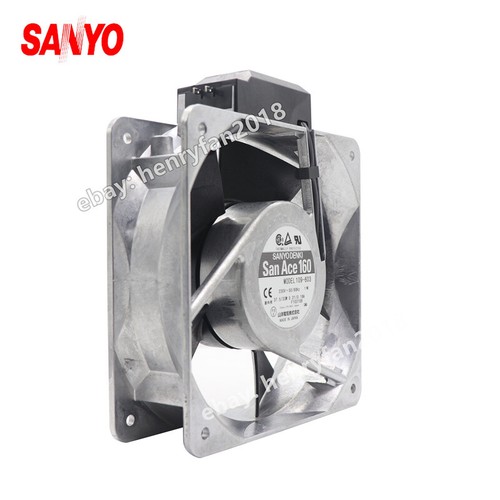 SANYO Denki 109-603 SanAce Axial Fan 230V 0.21A 37.5W 160*160*51MM Cooling Fan - Picture 5 of 6