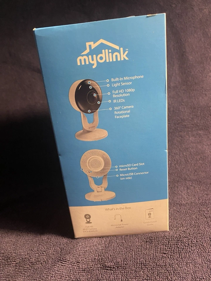 D-Link DCS-8300LH Wireless Network Cloud Day Night Webcam Home Security Camera - Image 2 of 4