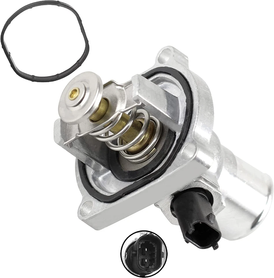 Conjunto de carcasa de termostato para Pontiac Chevy 09-11 Aveo 11-16 Cruze 13-18 Sonic Foto 3 de 4