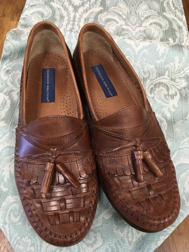 GIORGIO BRUTINI Shoes Brown Leather 