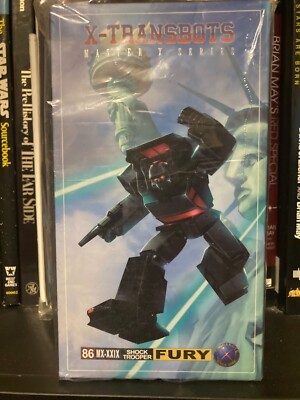 *BOX ONLY* X-TRANSBOTS FURY MASTERPIECE RUNABOUT TRANSFORMERS