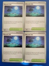 4x Pokémon TCG Paldean Fates: Moonlit Hill (081/091) - Uncommon - Near Mint
